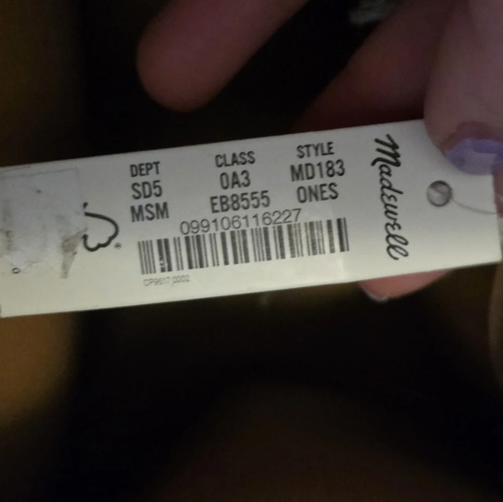 Madewell The Sydney Snake Leather Crossbody NWT - Picture 7 of 8